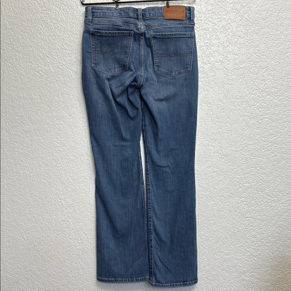 Lucky Brand Classic Blue Boot Cut Jeans Distressed